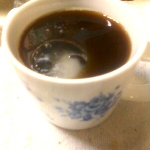 ♥大人のコーヒー♥すっきり！日本酒かぼすコーヒー
